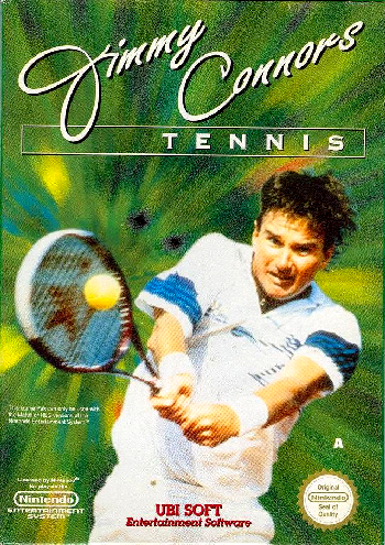 JIMMY CONNORS TENNIS - NES (W/BOX & MANUAL)