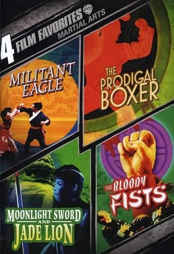 MARTIAL ARTS - DVD-4 FILM FAVOURITES