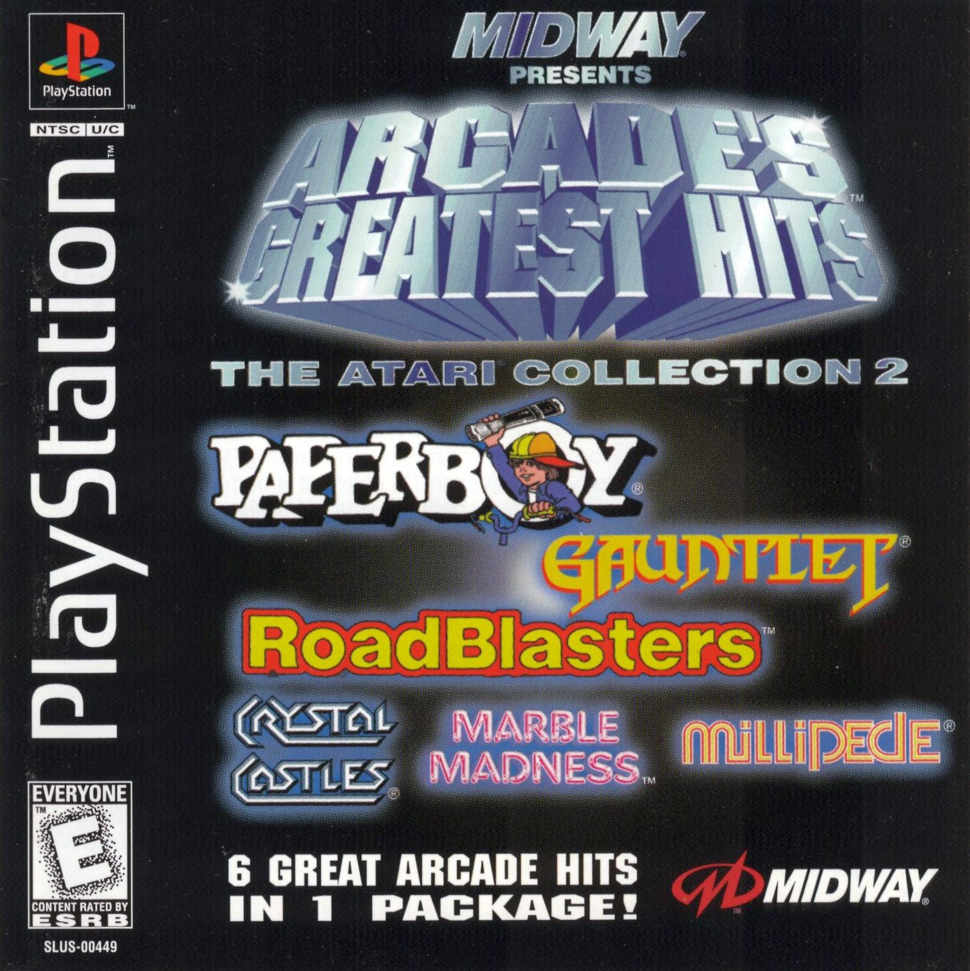 ARCADE'S GREATEST HITS : ATARI COLLECTION 2 - PLAYSTATION
