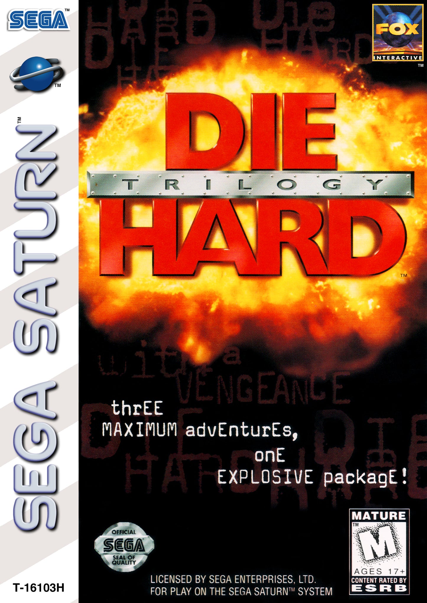 DIE HARD TRILOGY - SATURN