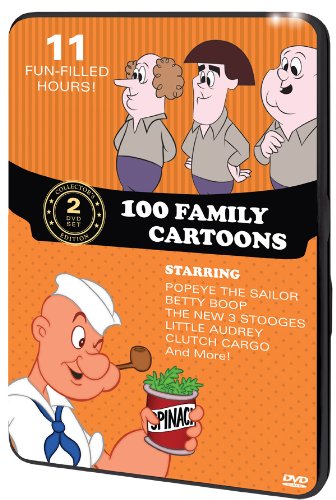 100 FAMILY CARTOONS - DVD