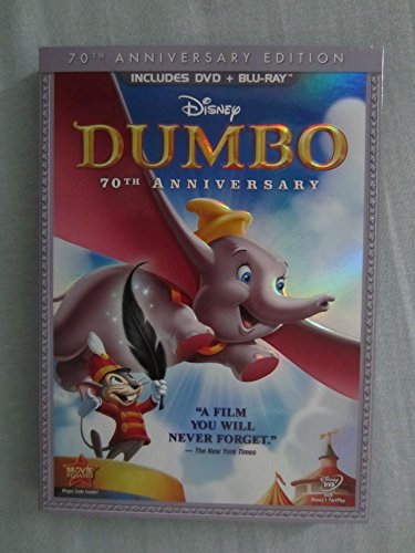 DUMBO (ANIMATED) - DVD-1941-DISNEY-70TH ANN ED