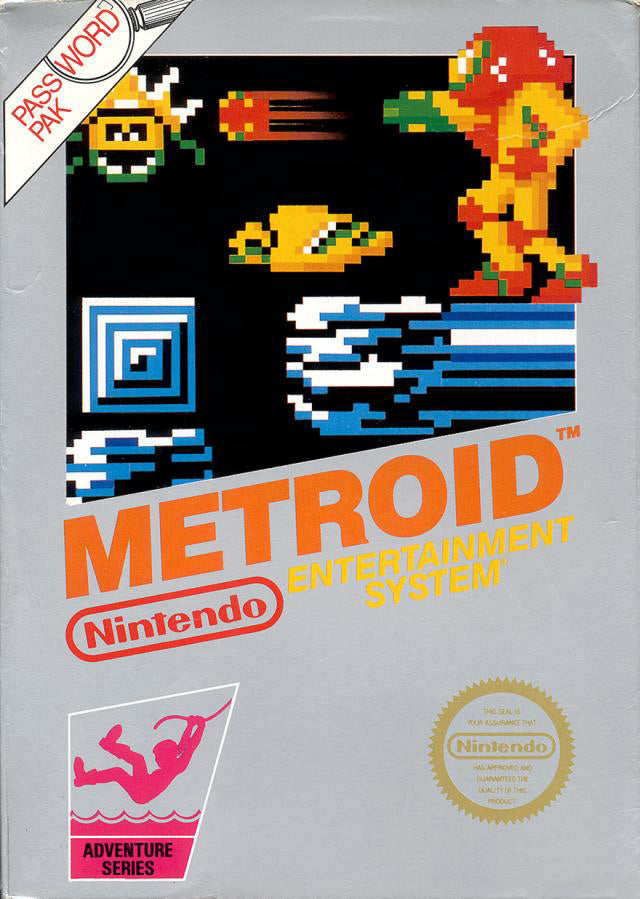 METROID - NES (W/BOX & MANUAL)