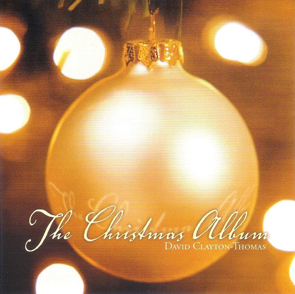 CLAYTON-THOMAS, DAVID - CHRISTMAS ALBUM