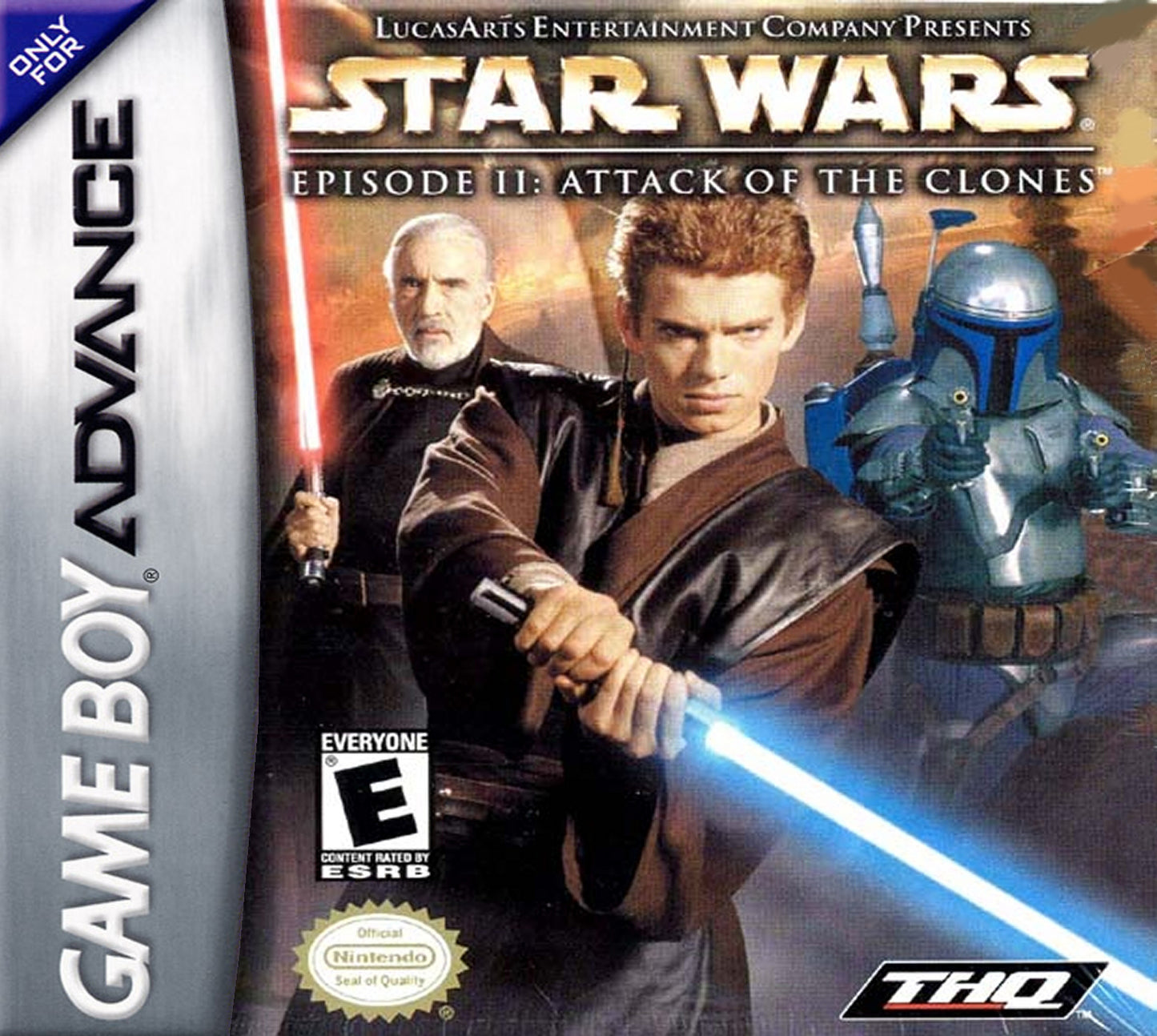 STAR WARS: EPISODE II: ATTACK OF THE CLO - GBA