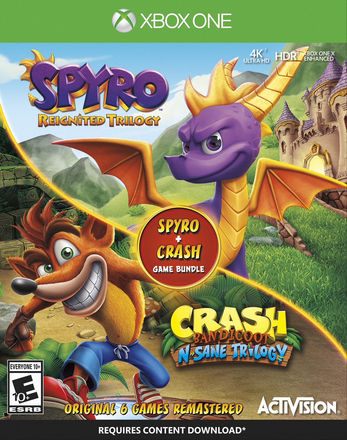 SPYRO: REIGNITED TRILOGY/CRASH BANDICOOT - XBXONE