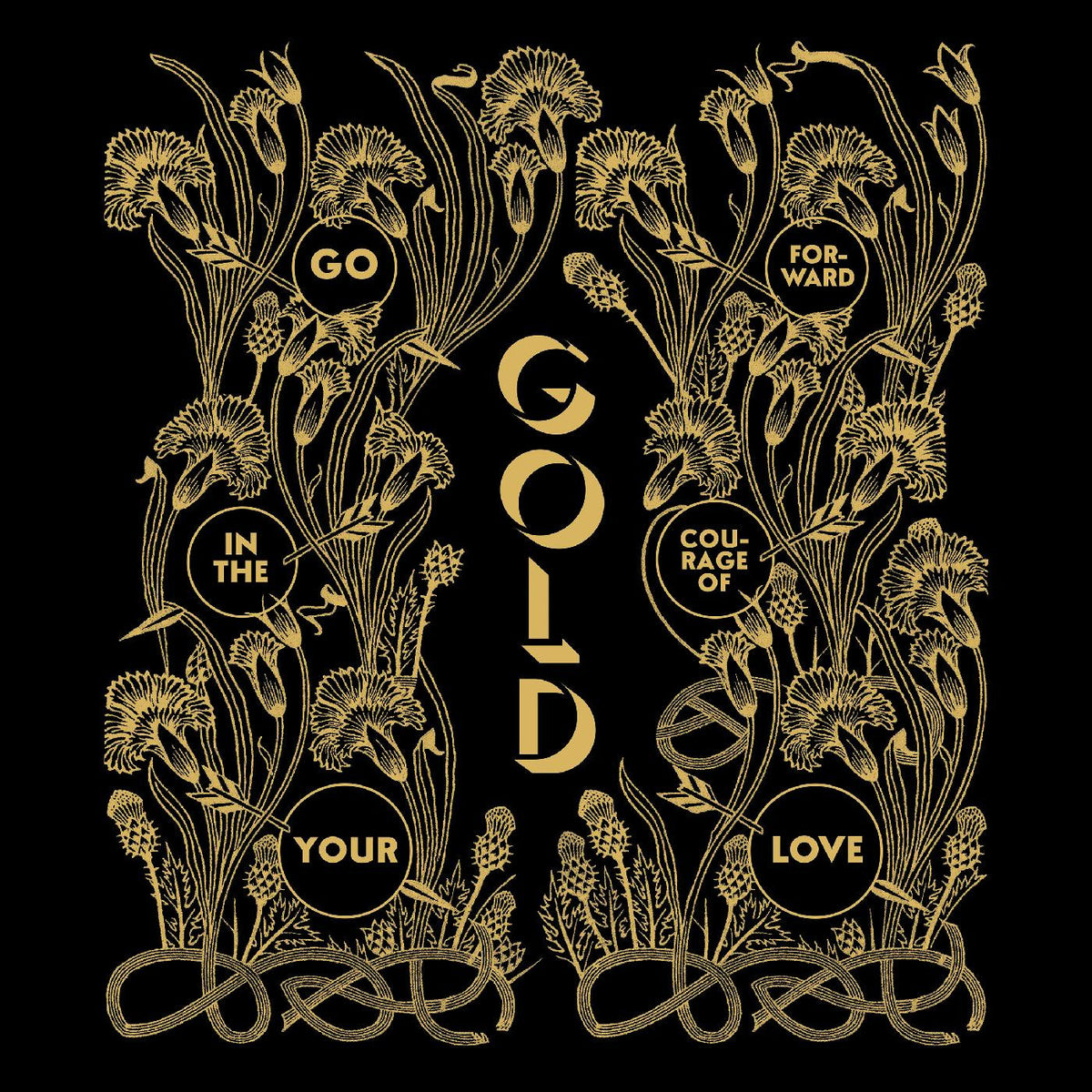 DEPLUME, ALABASTER - GOLD