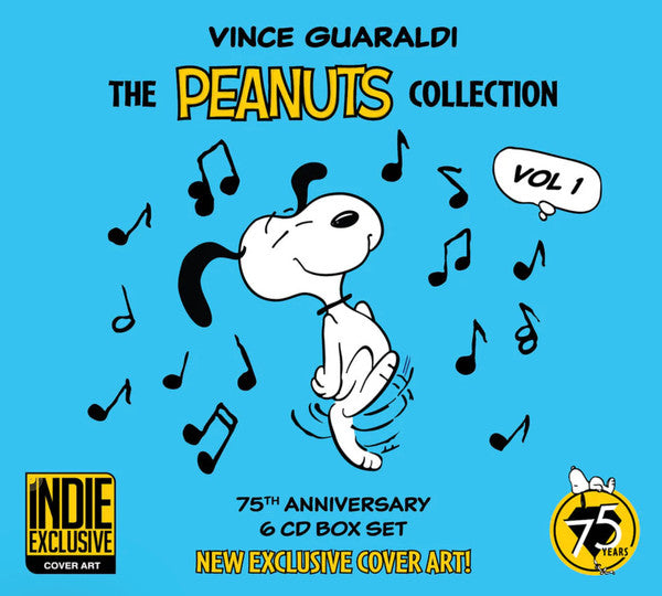 VINCE GUARALDI - THE PEANUTS COLLECTION VOL. 1 (75TH ANNIVERSARY 6CD BOX SET) (INDIE EXCLUSIVE) (CD)