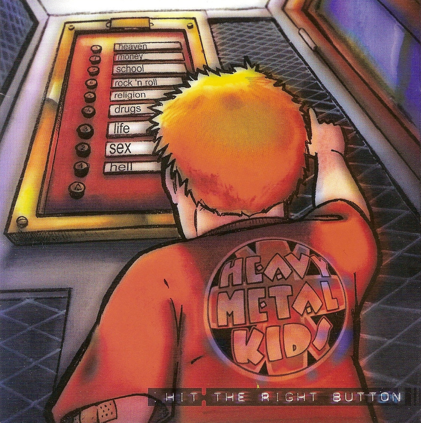 HEAVY METAL KIDS - HIT THE RIGHT BUTTON