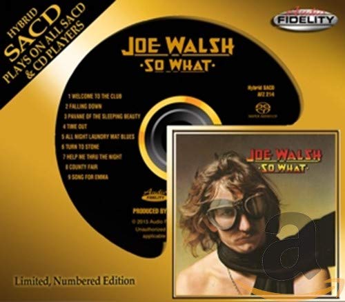 WALSH, JOE (EAGLES) - SO WHAT (HYBRID SACD)