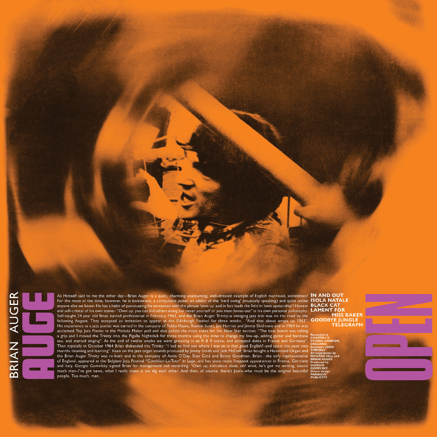 DRISCOLL, JULIE, BRIAN AUGER & THE TRINITY - OPEN