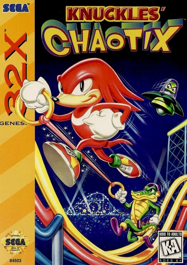 KNUCKLES CHAOTIX - 32X