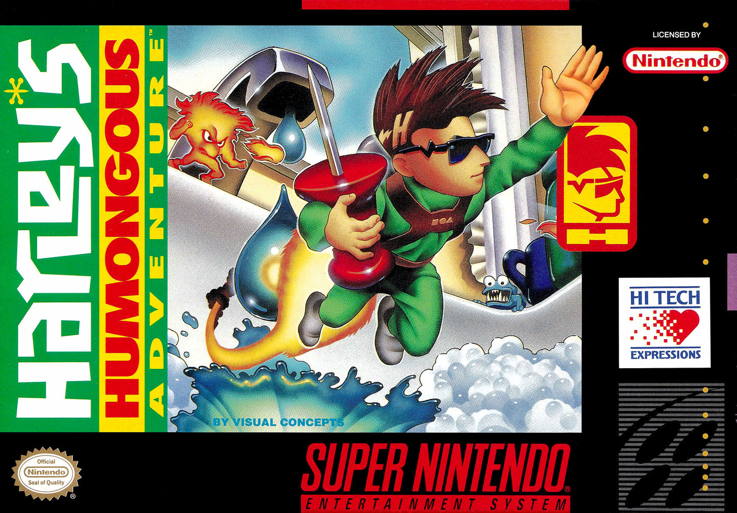 HARLEY'S HUMONGOUS ADVENTURE - SNES