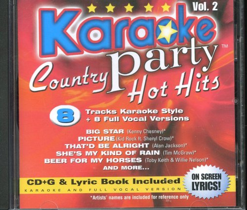 KARAOKE - KARAOKE PARTY - COUNTRY HOT HITS VOL. 2