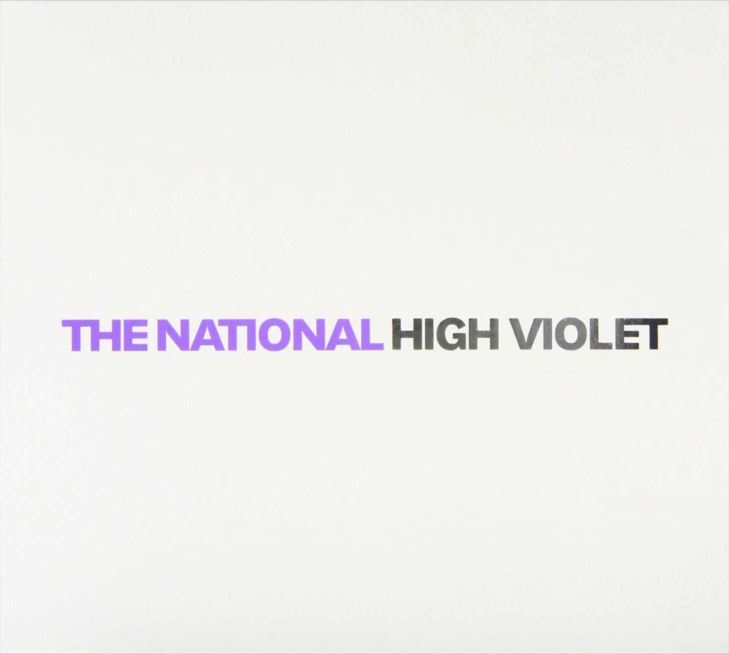 NATIONAL - HIGH VIOLET (DLX LTD. ED.)