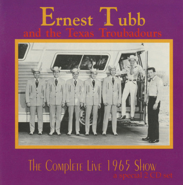TUBB, ERNEST - COMPLETE LIVE 1965 SHOW-2CDS