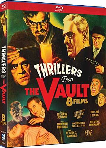 THRILLERS FROM THE VAULT - BLU-8 FILMS