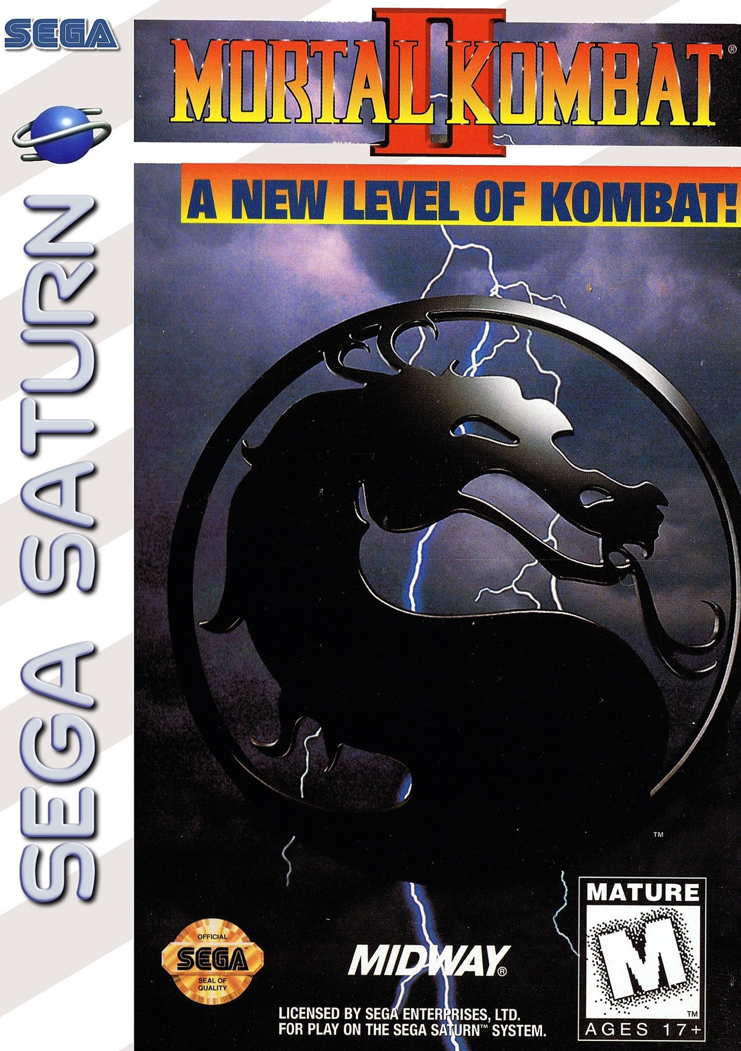 MORTAL KOMBAT II - SATURN
