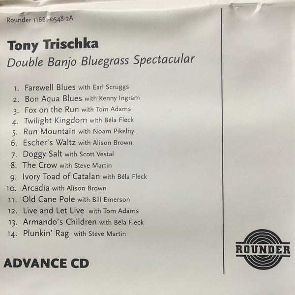 TRISCHKA, TONY - DOUBLE BANJO BLUEGRASS SPECTACULAR
