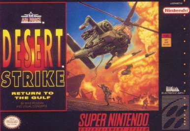 DESERT STRIKE: RETURN TO THE GULF - SNES