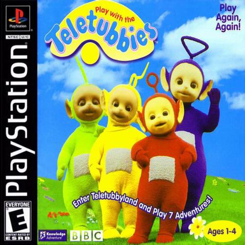 PLAY WITH THE TELETUBBIES - PS1