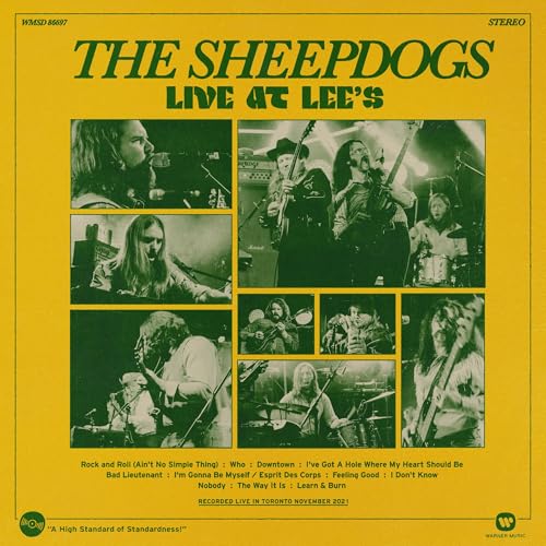 THE SHEEPDOGS - LIVE AT LEE'S (CD)