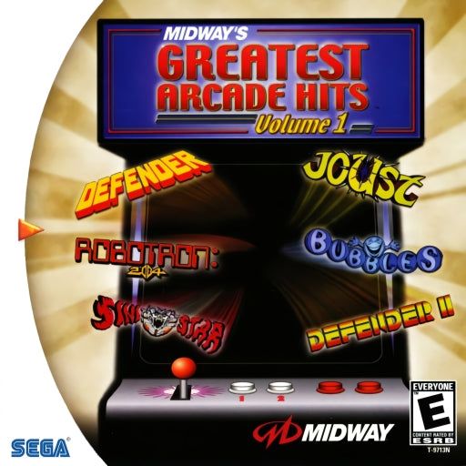 MIDWAY'S GREATEST ARCADE HITS VOL. 1 - DC