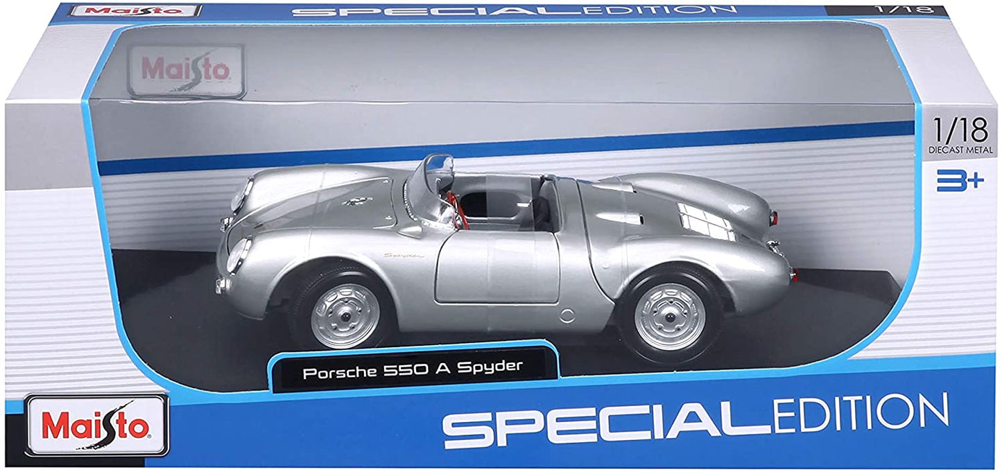 PORSCHE 550 SPYDER - MAISTO-1:18-SPECIAL EDITION