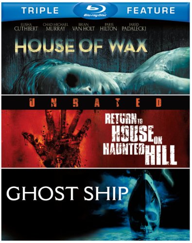HOUSE OF WAX/RETURN TO HOUSE ON HAUNTED/ - BLU-TRIPLE FEATURE
