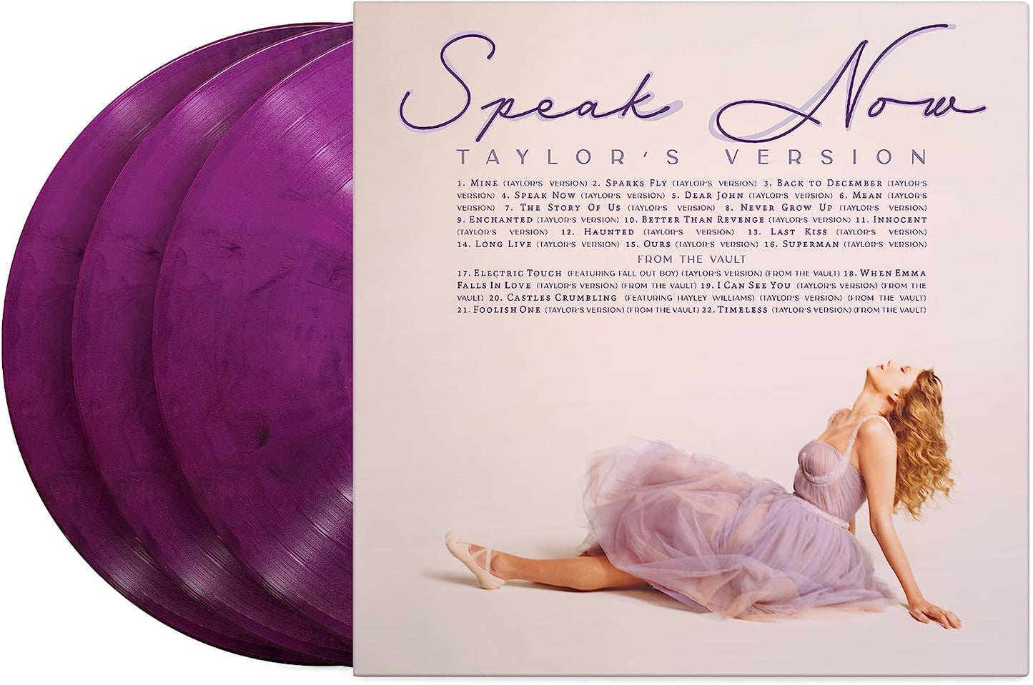 TAYLOR SWIFT - SPEAK NOW (TAYLOR'S VERSION)(ORCHID MARBLE) (VINYL)