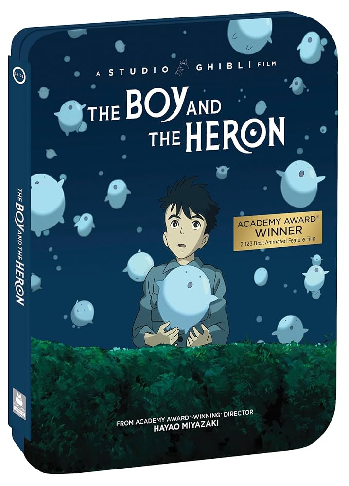 BOY & THE HERON - BLU-4K-STUDIO GHIBLI-STEELBOOK