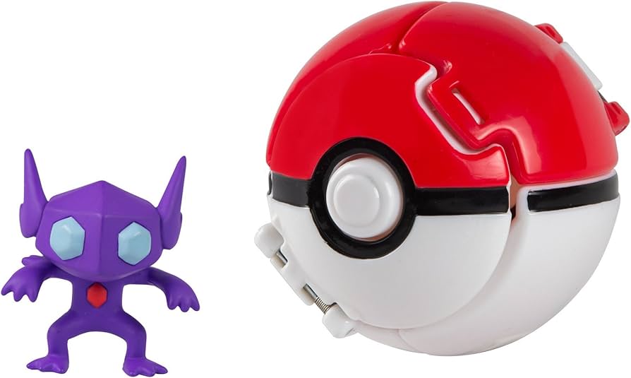 POKEMON: SABLEYE + POKE BALL - TOMY-2017