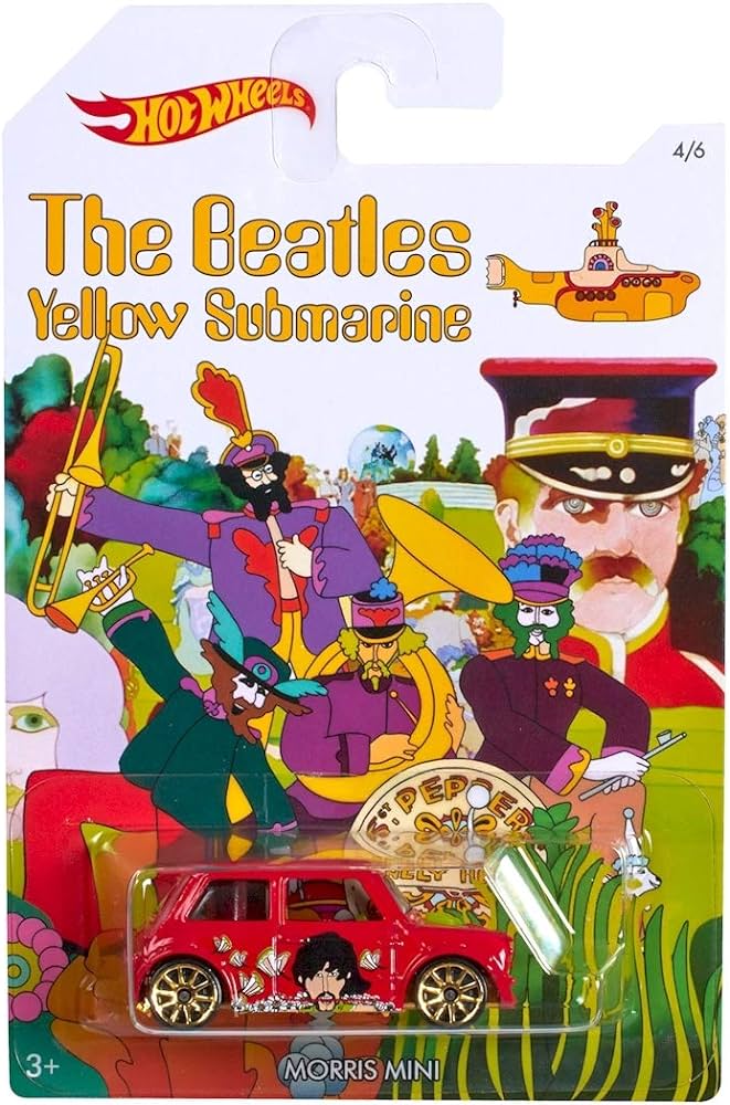 BEATLES: YELLOW SUBMARINE: MORRIS MINI ( - HOT WHEELS-2016