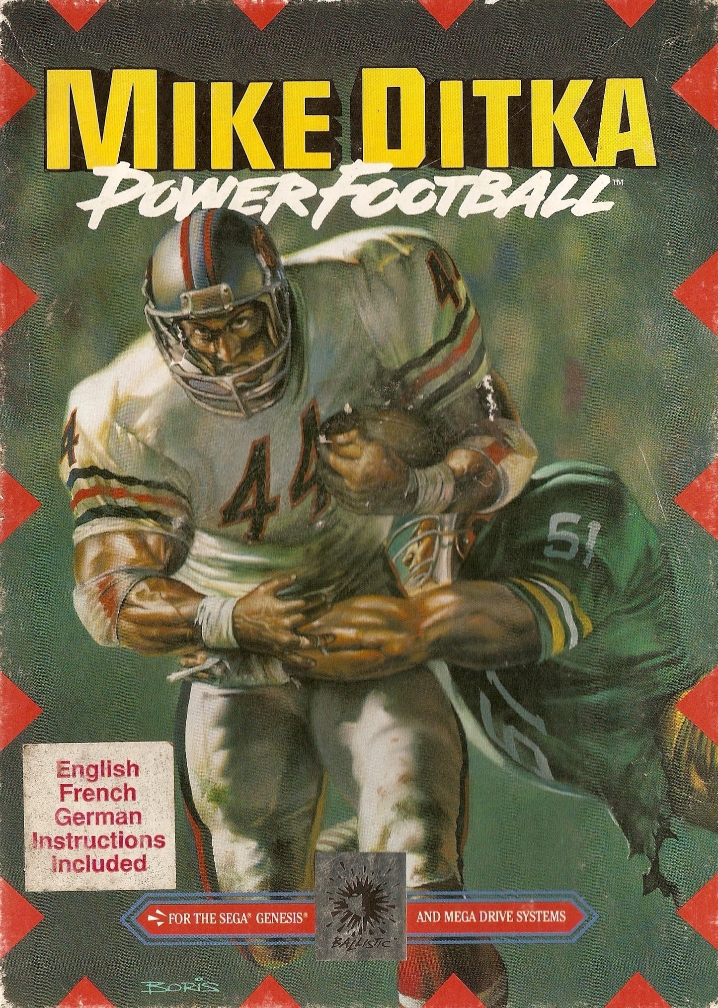 MIKE DITKA POWER FOOTBALL - GENESIS