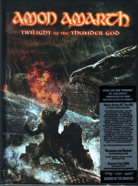 AMON AMARTH - TWILIGHT OF THE THUNDER GOD (2CD/1DVDLTD