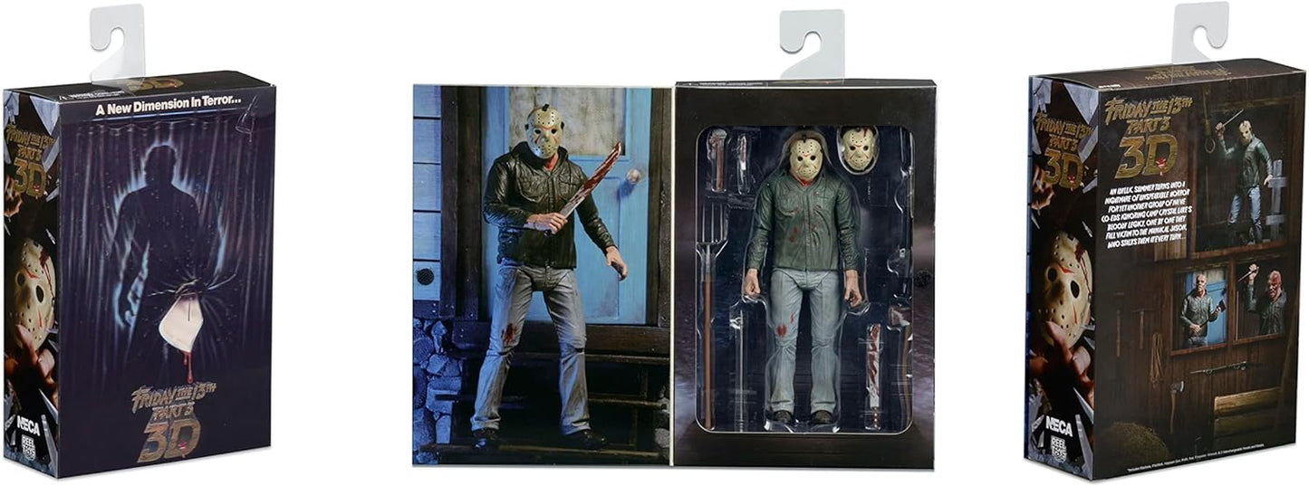 FRIDAY THE 13TH: PART 3-3D: JASON VOORHEES - NECA-LENTICULAR COVER