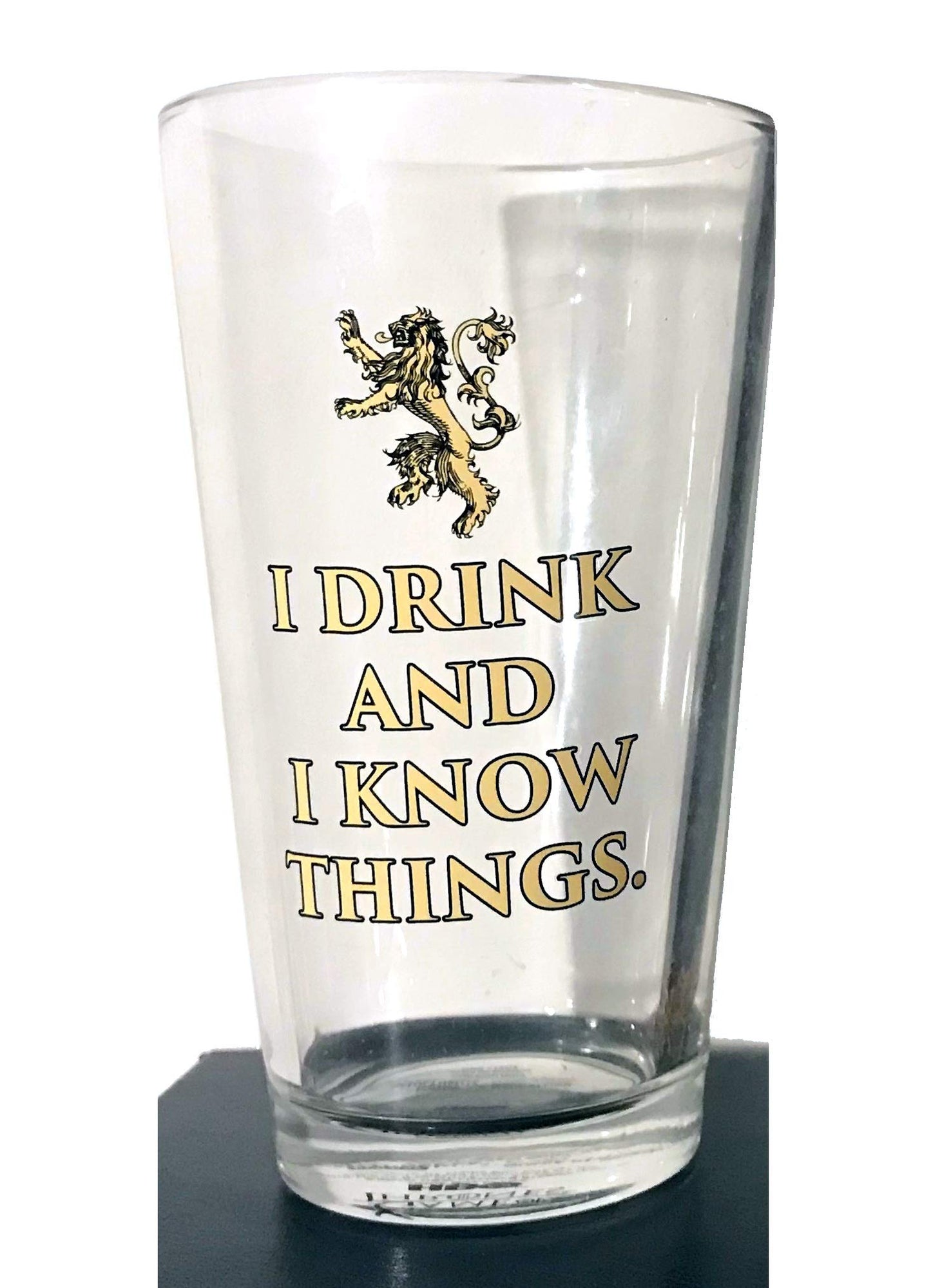 GAME OF THRONES: I DRINK & I KNOW THINGS - CULTUREFLY-PINT GLASS
