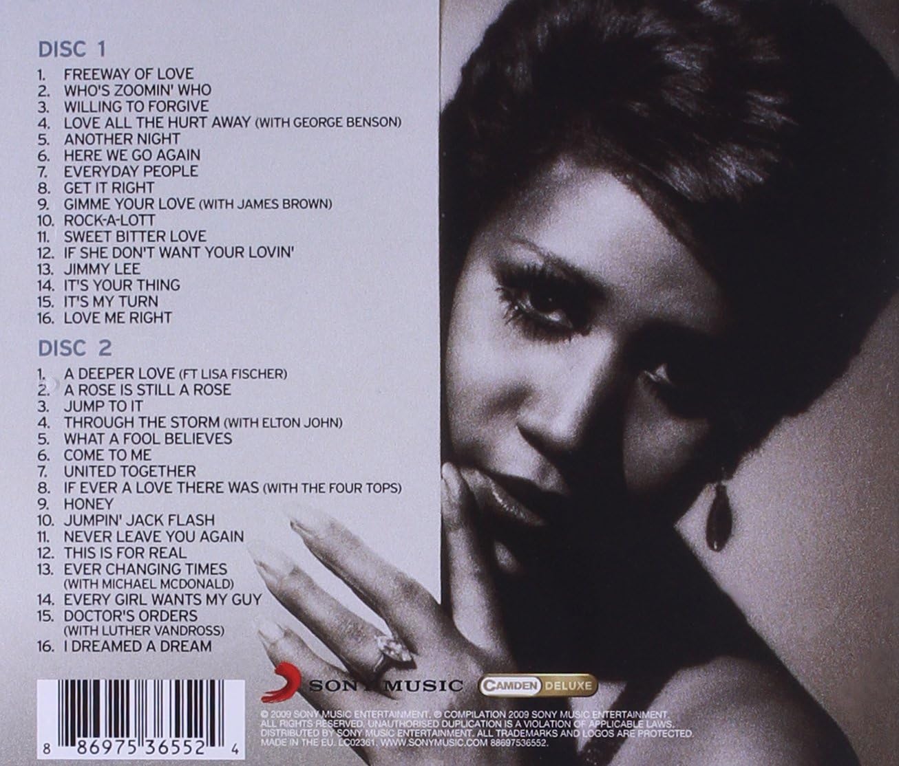 FRANKLIN, ARETHA - A DEEPER LOVE: THE BEST OF