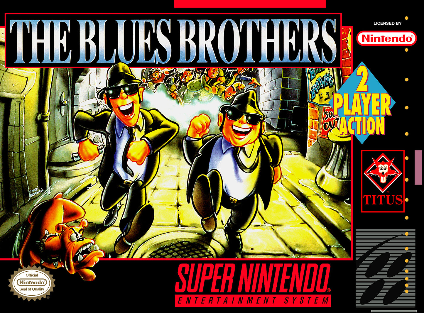 BLUES BROTHERS - SNES