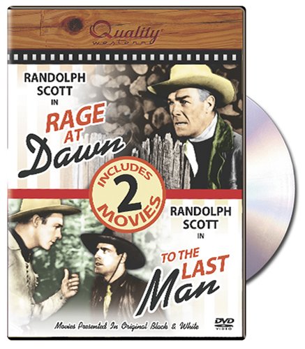 RAGE AT DAWN/TO THE LAST MAN - DVD-2 MOVIES (QUALITY)