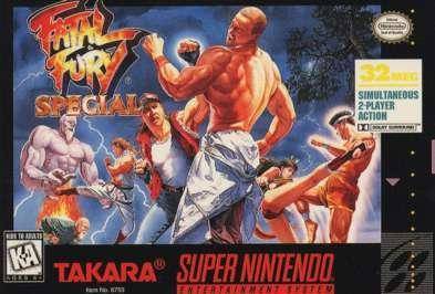 FATAL FURY SPECIAL - SNES (W/BOX & MANUAL)