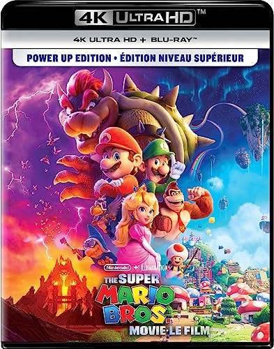 SUPER MARIO BROS. MOVIE (ANIMATED) - BLU-4K-2023-CHRIS PRATT-INC. BLU COPY