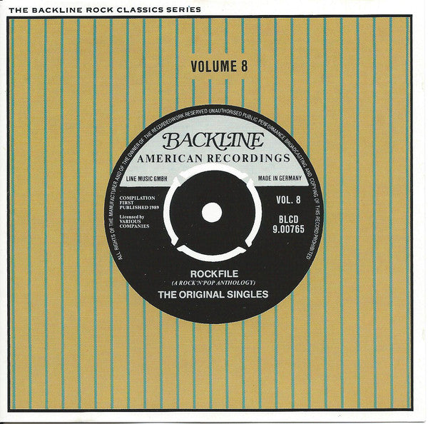 VARIOUS - ROCKFILE VOLUME 8