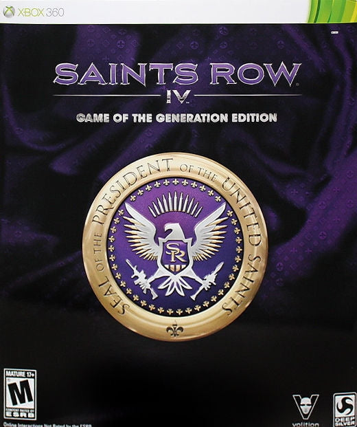 SAINTS ROW IV (GAME OF THE GENERATION ED - XBX360