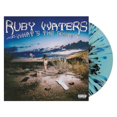 RUBY WATERS - WHAT'S THE POINT (LIGHT BLUE SPLATTER LP)