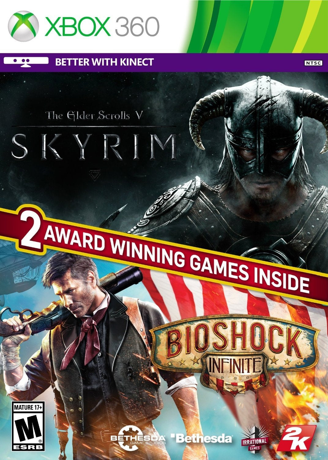 ELDER SCROLLS V/BIOSHOCK INFINITE BUNDLE - XBX360