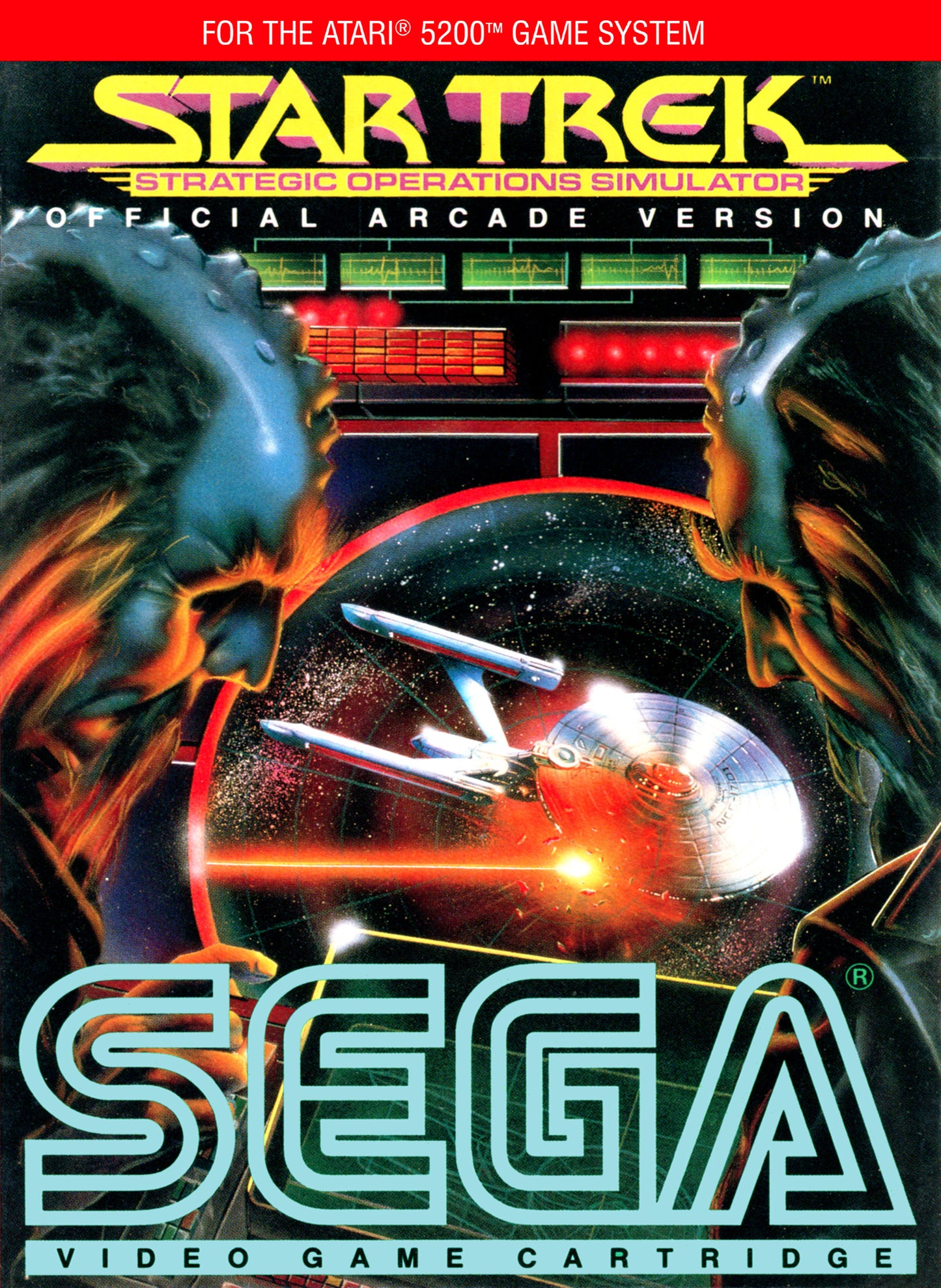 STAR TREK: STRATEGIC OPERATIONS SIMULATO - ATARI5200