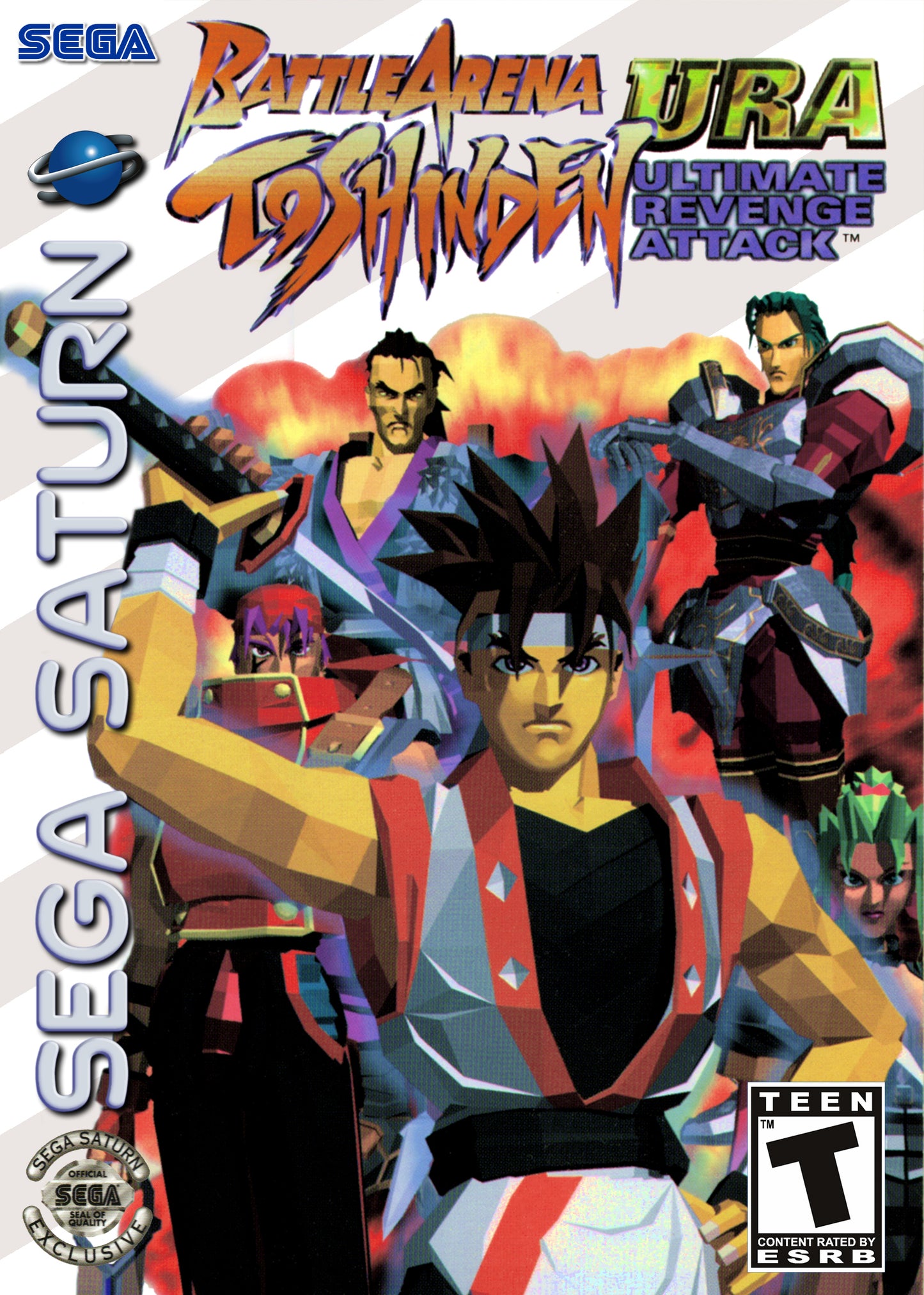 BATTLE ARENA TOSHINDEN: URA - SATURN