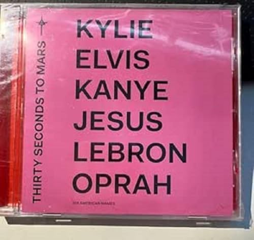 30 SECONDS TO MARS - AMERICA (TRADEMARK COVER-BLUE)