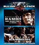 RAMBO: FIRST BLOOD PT II/ RAMBO III - BLU-LEGENDS 2 PACK
